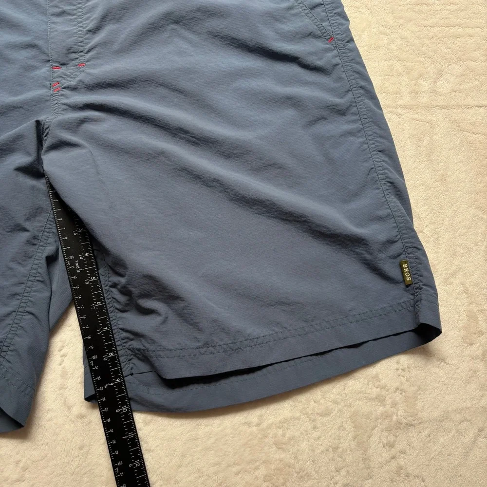 Howler‎ Bros Mens Blue Shorts Size 40 Ripstop Outdoors Fishing Adventure Nylon